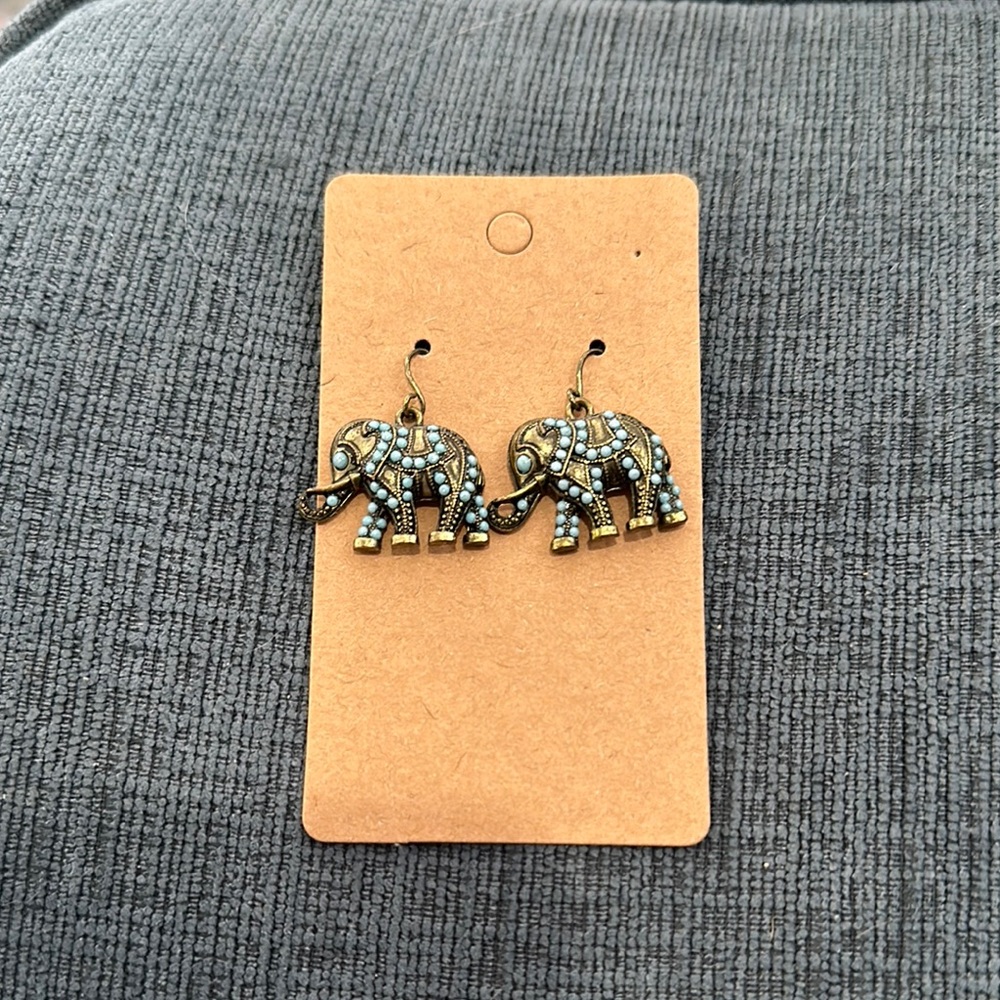 Elephant earrings